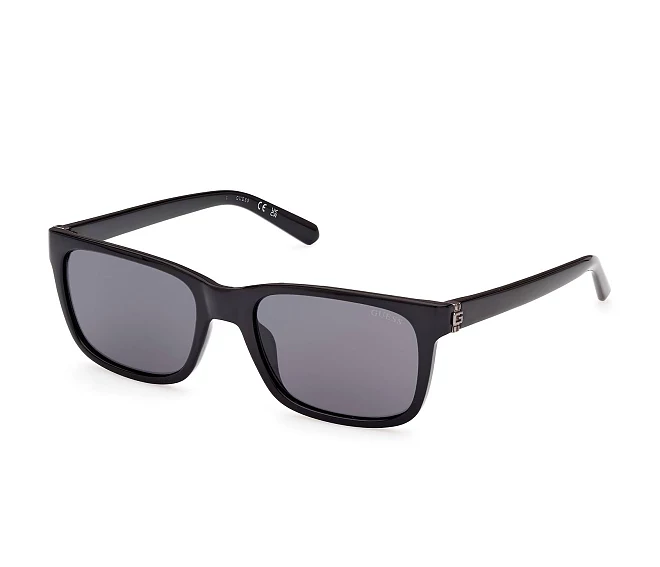 Lunettes de soleil Guess GU-00066 01A 55 19 NoirArgent