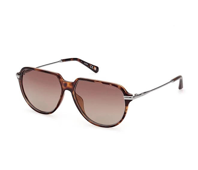 Lunettes de soleil Guess GU-00067 52H 56 14 Havane