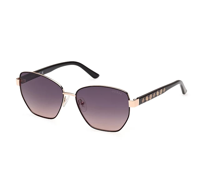 Lunettes de soleil Guess GU00102-S 05B 56 14 NoirRose doré