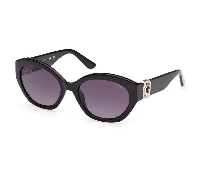 Lunettes de soleil Guess GU00104-S 01B 56 19 NoirArgent