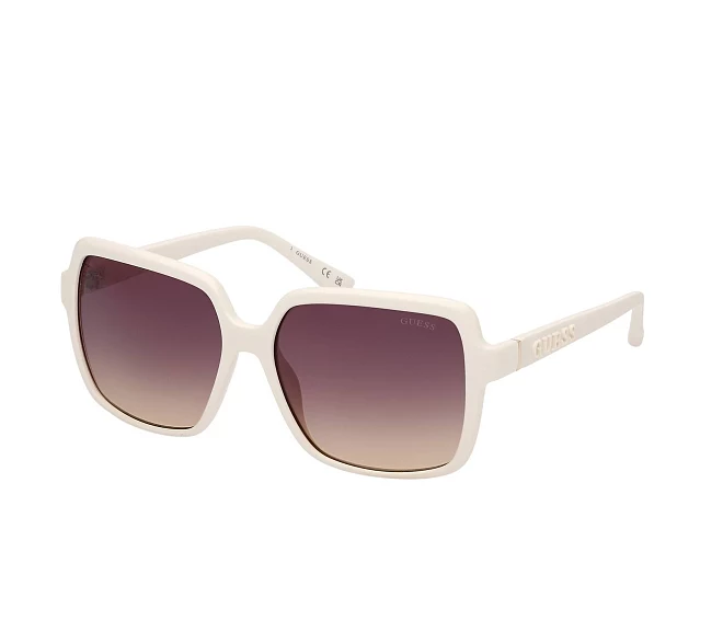 Lunettes de soleil Guess GU00157S 21B 57 15 Blanc cassé