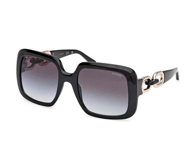 Lunettes de soleil Guess GU00161S 01B 56 21 NoirOr