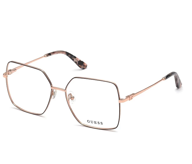 Lunettes de vue Guess GU-2824 005 57 16 NoirRose doré