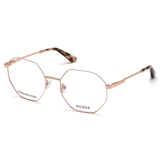 Lunettes de vue Guess GU2849-V 028 53 19 Rose doré