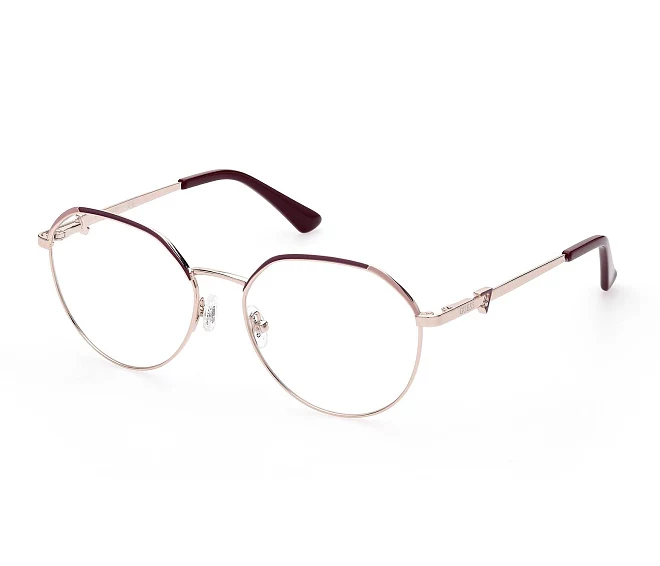 Lunettes de vue Guess GU2866-V 069 53 16 BordeauxOr