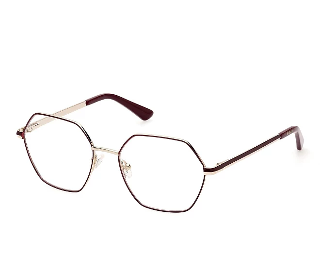 Lunettes de vue Guess GU2869-V 071 53 17 BordeauxOr