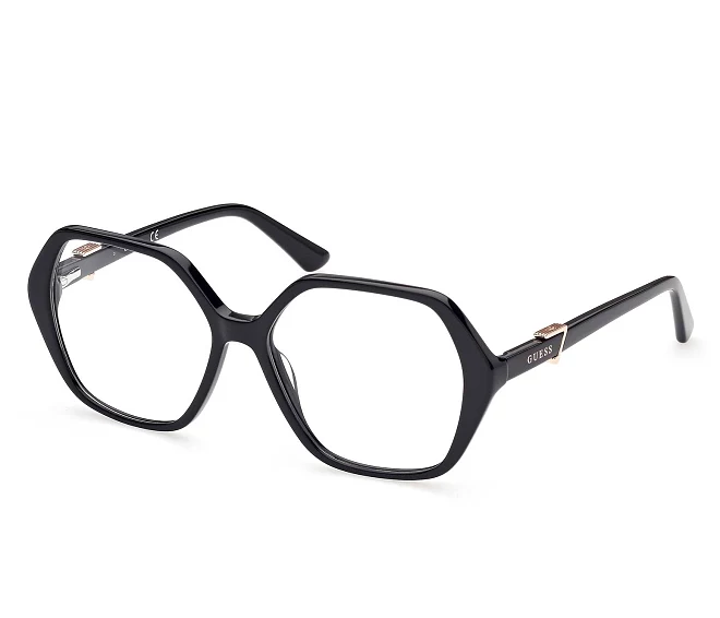 Lunettes de vue Guess GU2875-V 001 55 15 NoirRose doré