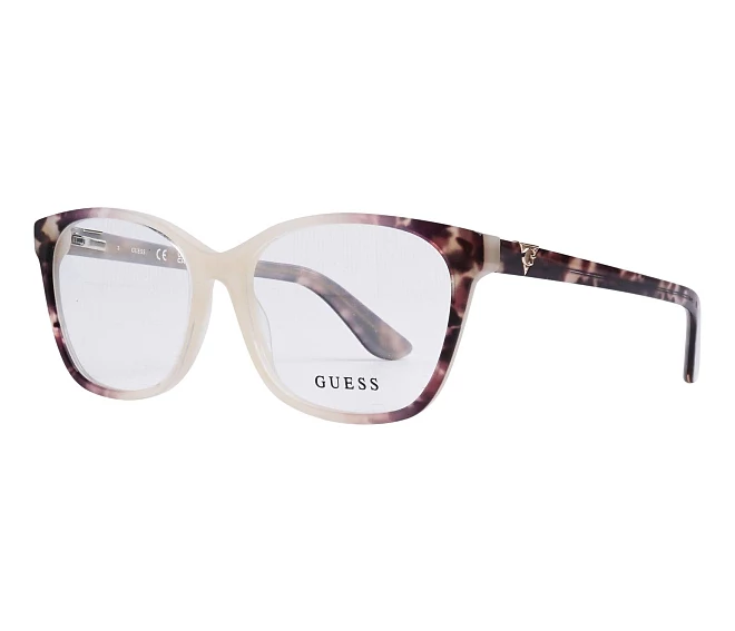 Lunettes de vue Guess GU-2949 025 53 15 IvoireHavane miel