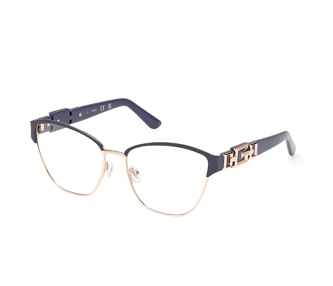 Lunettes de vue Guess GU2984-V 020 54 16 Rose doréBleu