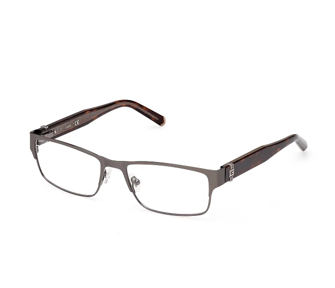Lunettes de vue Guess GU50082/V 009 54 17 GunmetalHavane