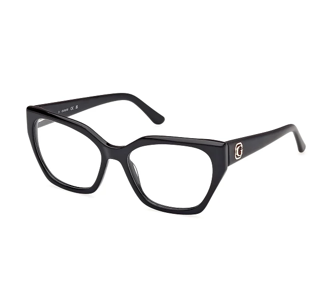 Lunettes de vue Guess GU-50112 001 53 17 NoirRose doré