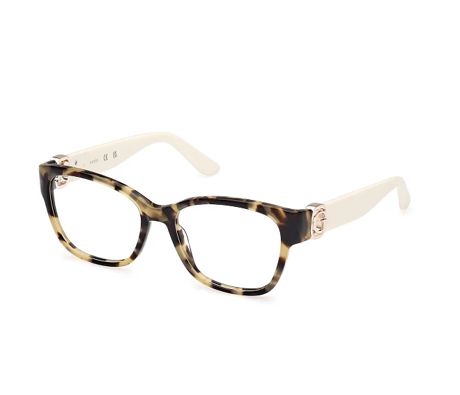Lunettes de vue Guess GU-50120 056 52 16 Havane mielIvoire