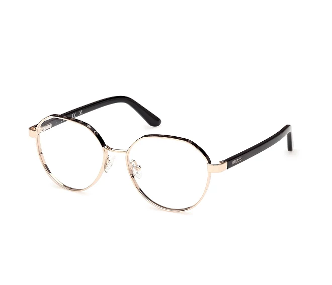 Lunettes de vue Guess GU-50124 005 53 16 OrNoir