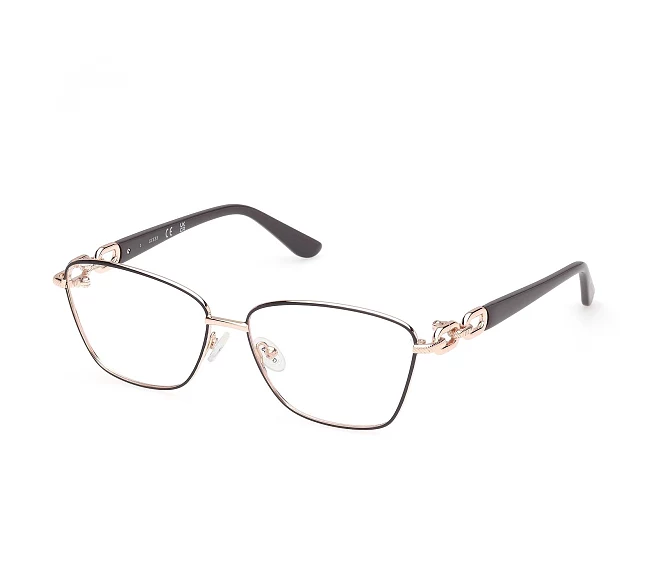 Lunettes de vue Guess GU50179V 020 55 14 GrisRose doré