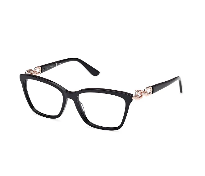 Lunettes de vue Guess GU50181V 001 52 15 NoirOr