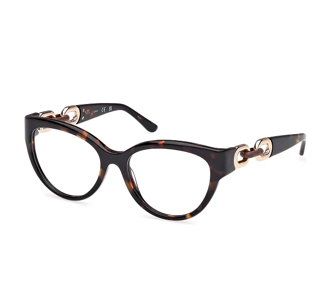 Lunettes de vue Guess GU50182V 052 55 17 HavaneOr