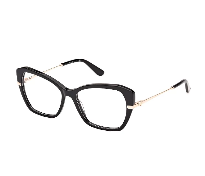 Lunettes de vue Guess GU50183V 001 54 15 NoirRose doré