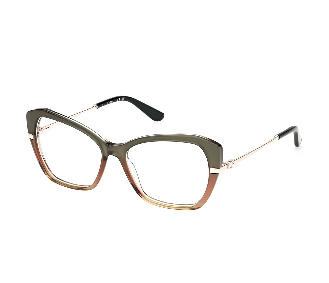 Lunettes de vue Guess GU50183V 095 54 15 KakiOr