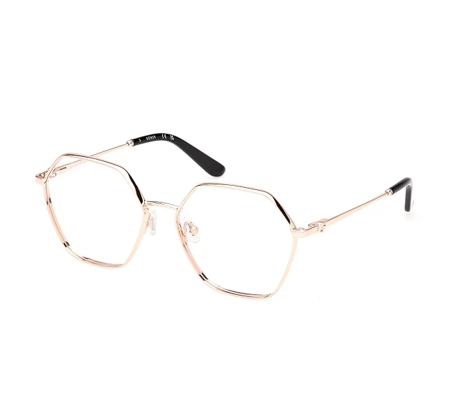 Lunettes de vue Guess GU50184V 028 56 16 Rose doréNoir