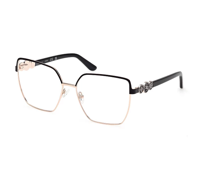 Lunettes de vue Guess GU50229/V 005 57 16 NoirRose doré