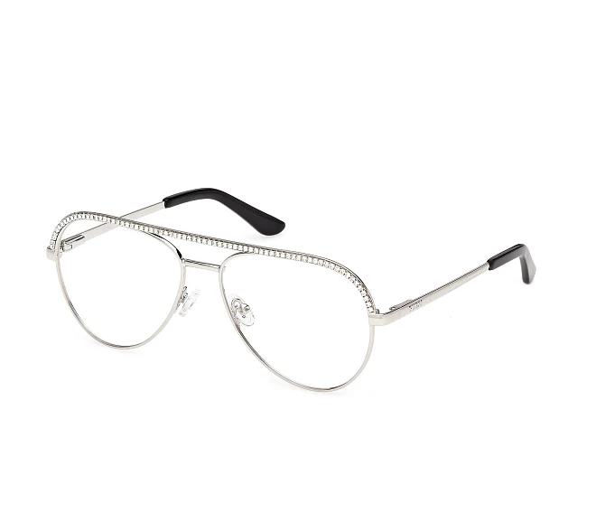 Lunettes de vue Guess GU50321V 010 56 15 ArgentNoir
