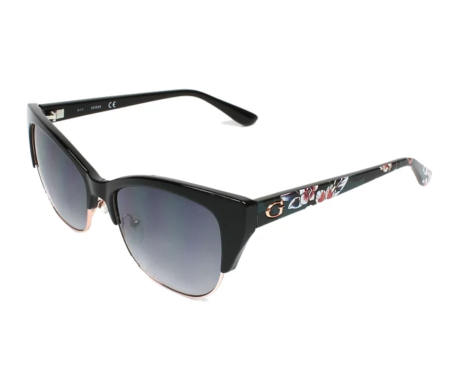 Lunettes de soleil Guess GU-7523 05B 56 17 NoirCuivre doré