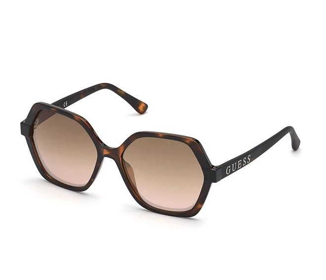 Lunettes de soleil Guess GU7698-S 52G 57 16 Havane
