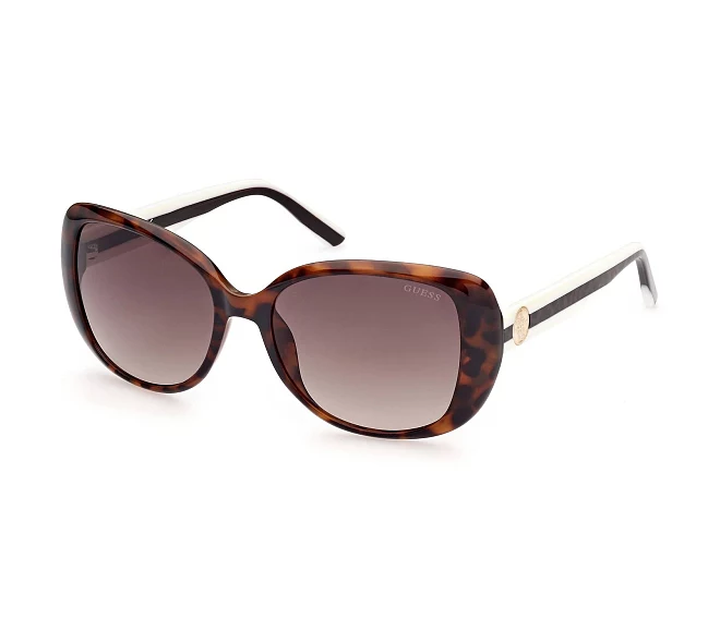 Lunettes de soleil Guess GU7822-S 53F 56 17 MarronBlanc