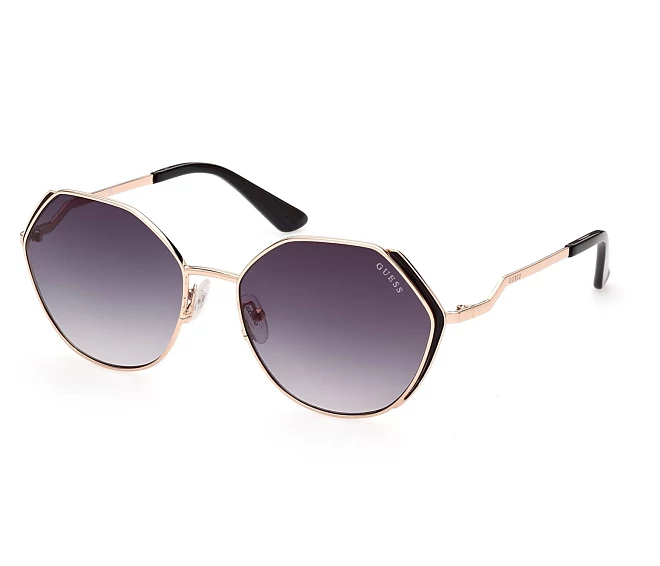 Lunettes de soleil Guess GU7842S 28B 58 17 Rose doréNoir