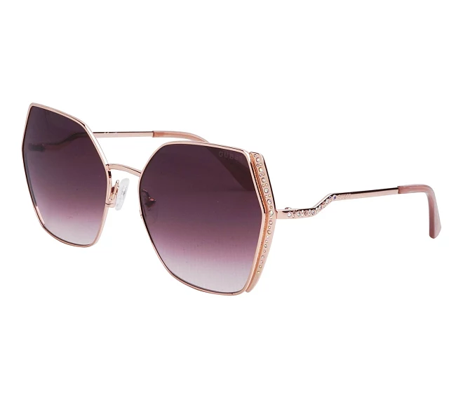 Lunettes de soleil Guess GU7843S 28Z 61 18 Rose doréRose