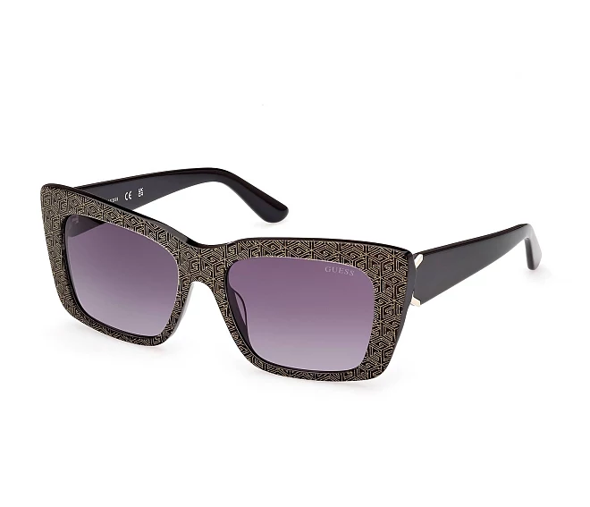 Lunettes de soleil Guess GU-7890 01B 55 17 OrNoir