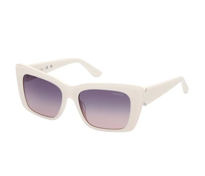 Lunettes de soleil Guess GU-7890 21B 55 17 BlancArgent