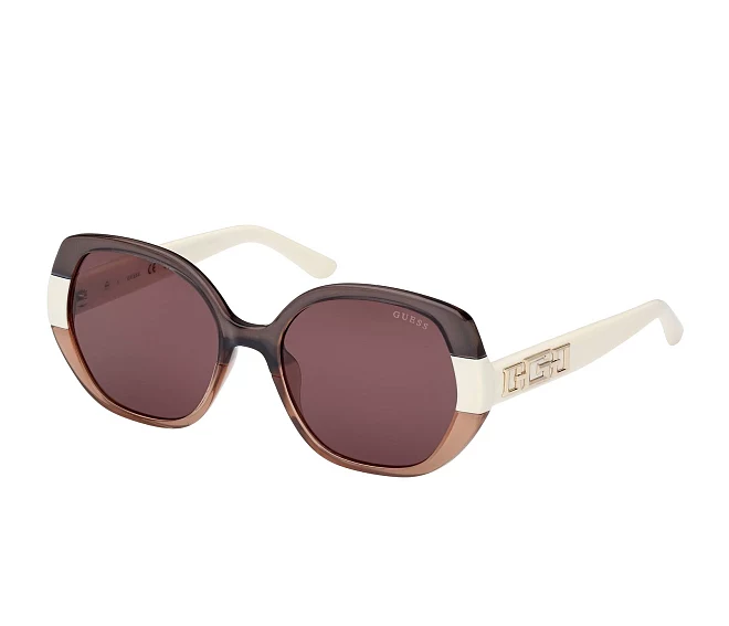 Lunettes de soleil Guess GU7911-S 20Y 55 18 MarronBlanc