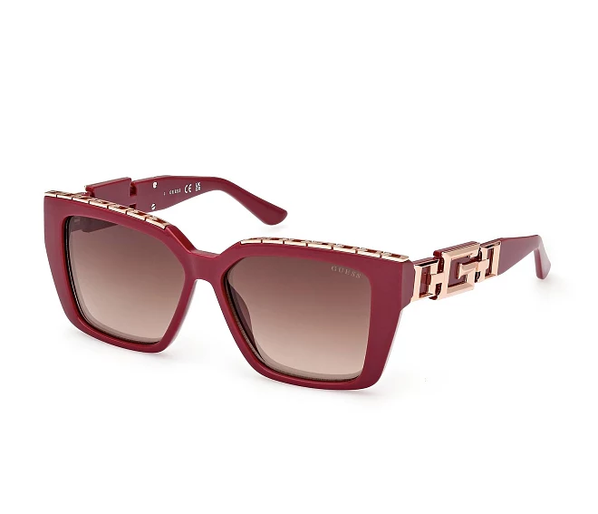 Lunettes de soleil Guess GU7915-S 69G 55 13 FuchsiaRose doré