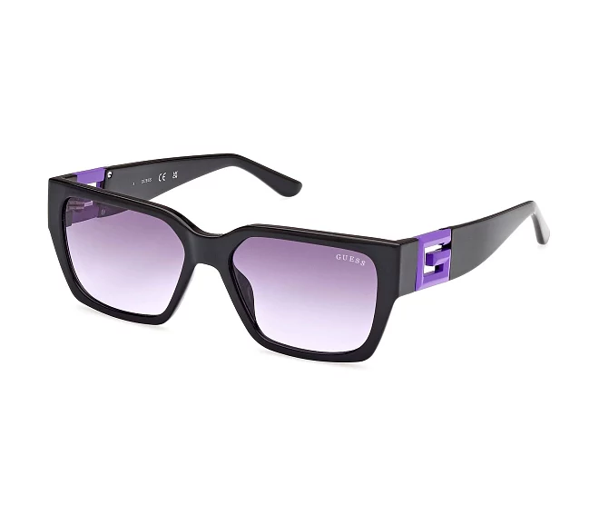 Lunettes de soleil Guess GU7916-S 83Z 55 16 NoirViolet