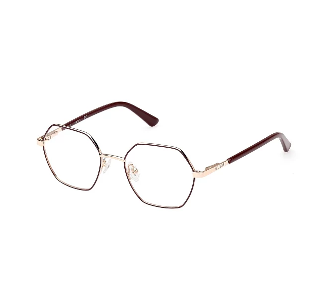 Lunettes de vue Guess GU8275-V 032 47 17 BordeauxOr