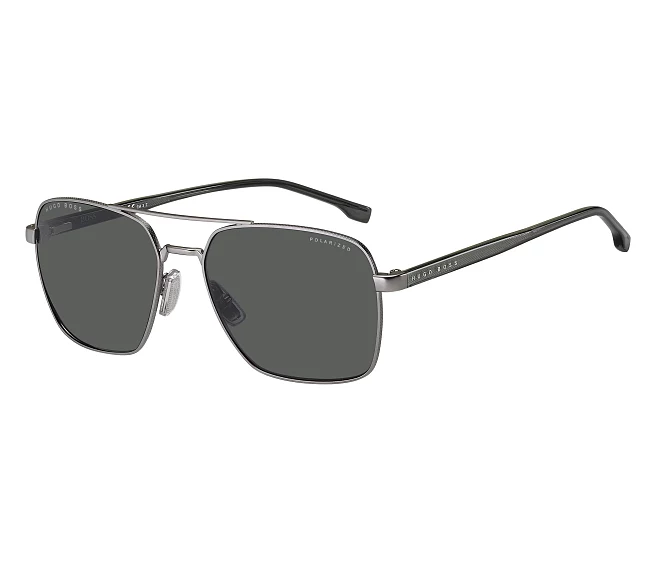 Lunettes de soleil Hugo Boss BOSS-1045-S-IT R81M9 58 17 GunmetalGris