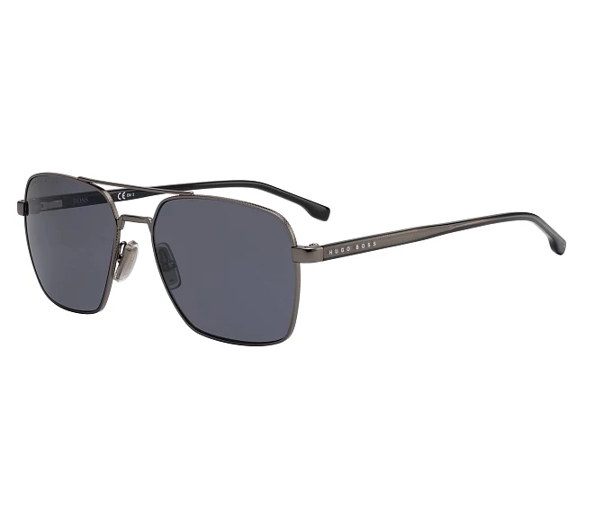 Lunettes de soleil Hugo Boss BOSS-1045-S-IT V81IR 58 17 RuthéniumNoir