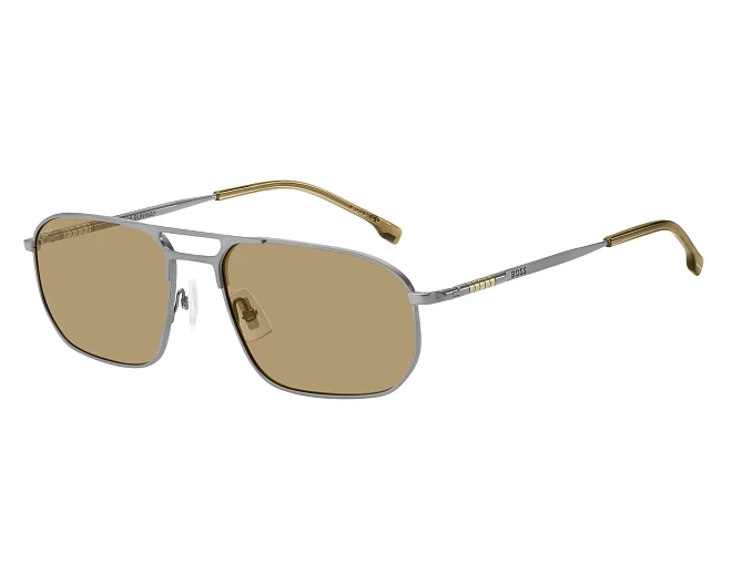Lunettes de soleil Hugo Boss BOSS-1446-S RPR/JG  59 18 RuthéniumMarron