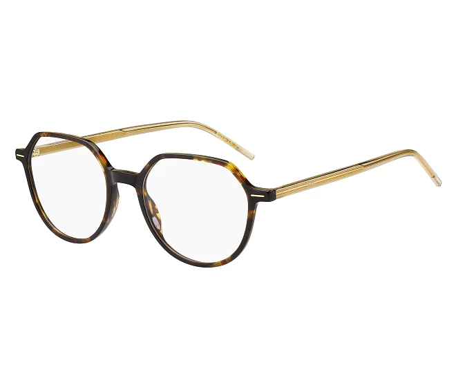 Lunettes de vue Hugo Boss BOSS-1586 HJV 50 18 HavaneJaune