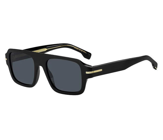 Lunettes de soleil Hugo Boss BOSS-1595-S 807A9 53 19 Noir