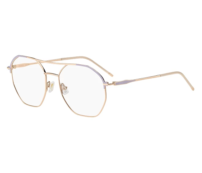 Lunettes de vue Hugo Boss BOSS-1709 HZJ 54 18 Cuivre doréLila