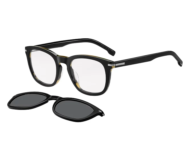 Lunettes de vue Hugo Boss BOSS-1725-G-CS QF6/M9 51 21 NoirBlanc