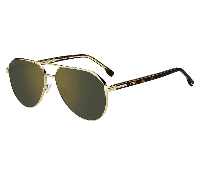Lunettes de soleil Hugo Boss BOSS-1747-S J5G/CW 60 14 Or
