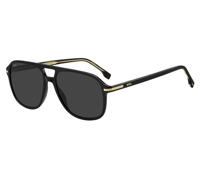 Lunettes de soleil Hugo Boss BOSS-1751-S 807/IR 57 16 Noir