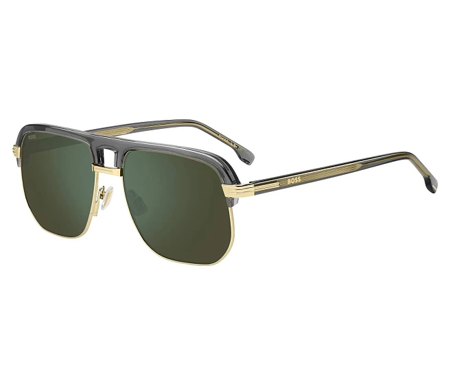 Lunettes de soleil Hugo Boss BOSS-1752-S FT3/MT 59 17 GrisOr