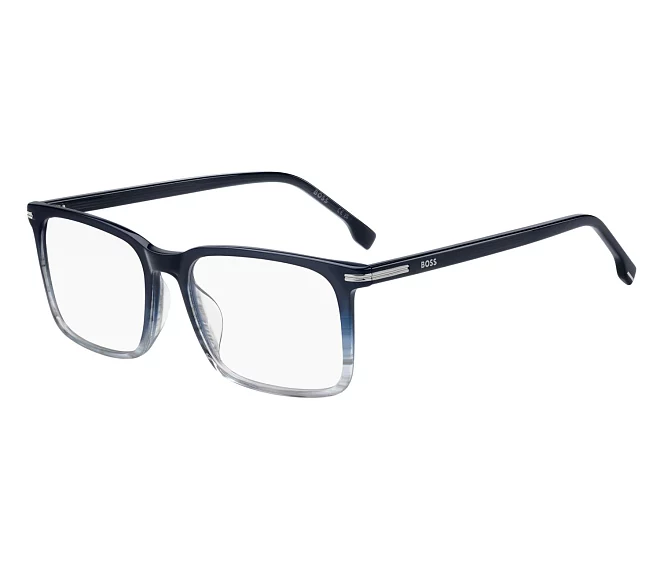 Lunettes de vue Hugo Boss BOSS-1753-G 0MX 55 17 BleuGris