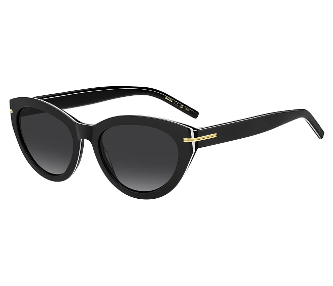 Lunettes de soleil Hugo Boss BOSS-1779-S P56/9O 55 19 NoirBlanc