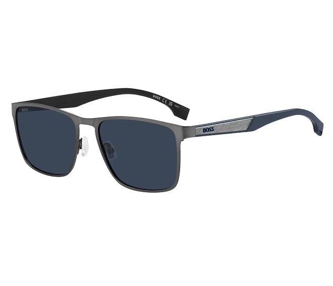 Lunettes de soleil Hugo Boss BOSS-1826-S R80/KU 56 17 Gris