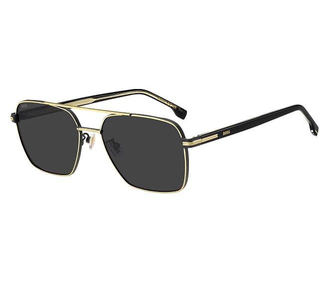 Lunettes de soleil Hugo Boss BOSS-1846-G-S 2M2/IR 58 17 NoirOr